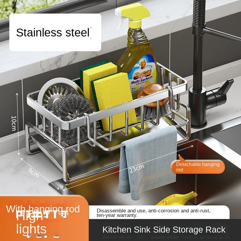Kitchen stainless steel shelf