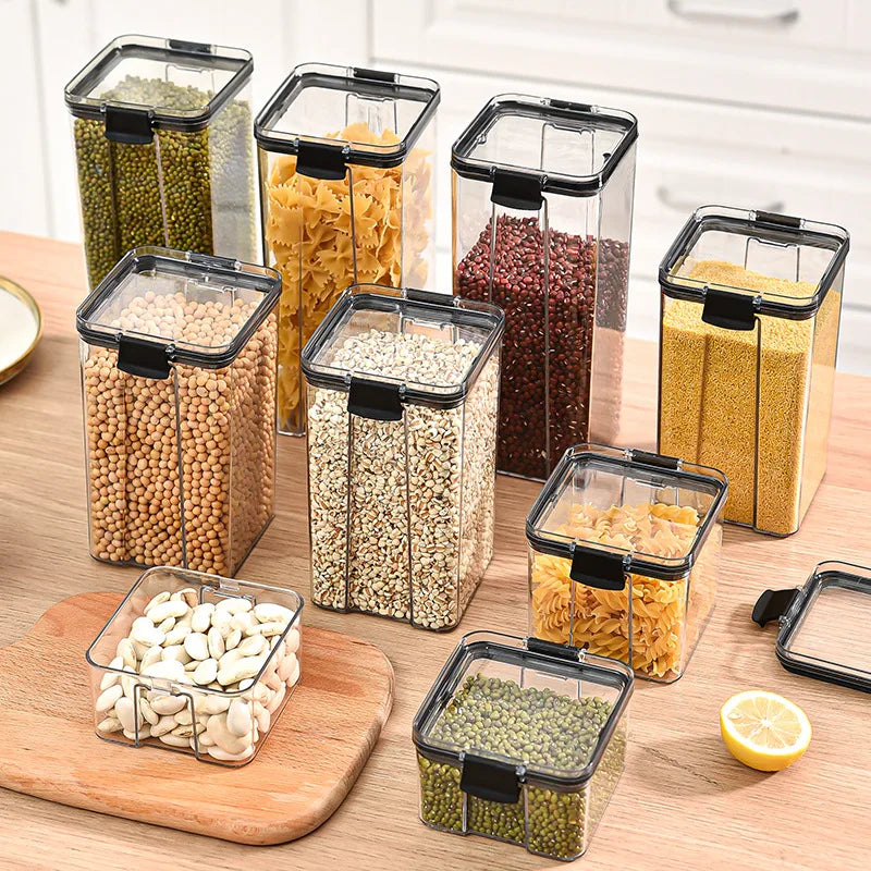 Food storage organizer jar