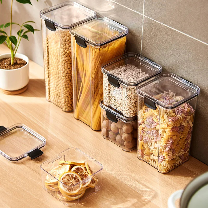 Food storage organizer jar