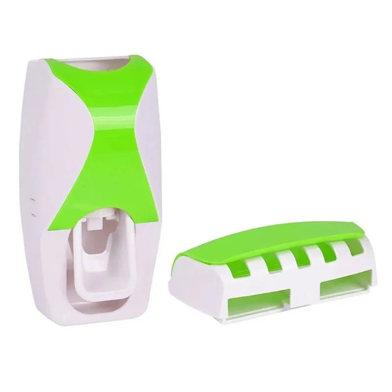 Wall-Mounted Toothbrush & Toothpaste Holder