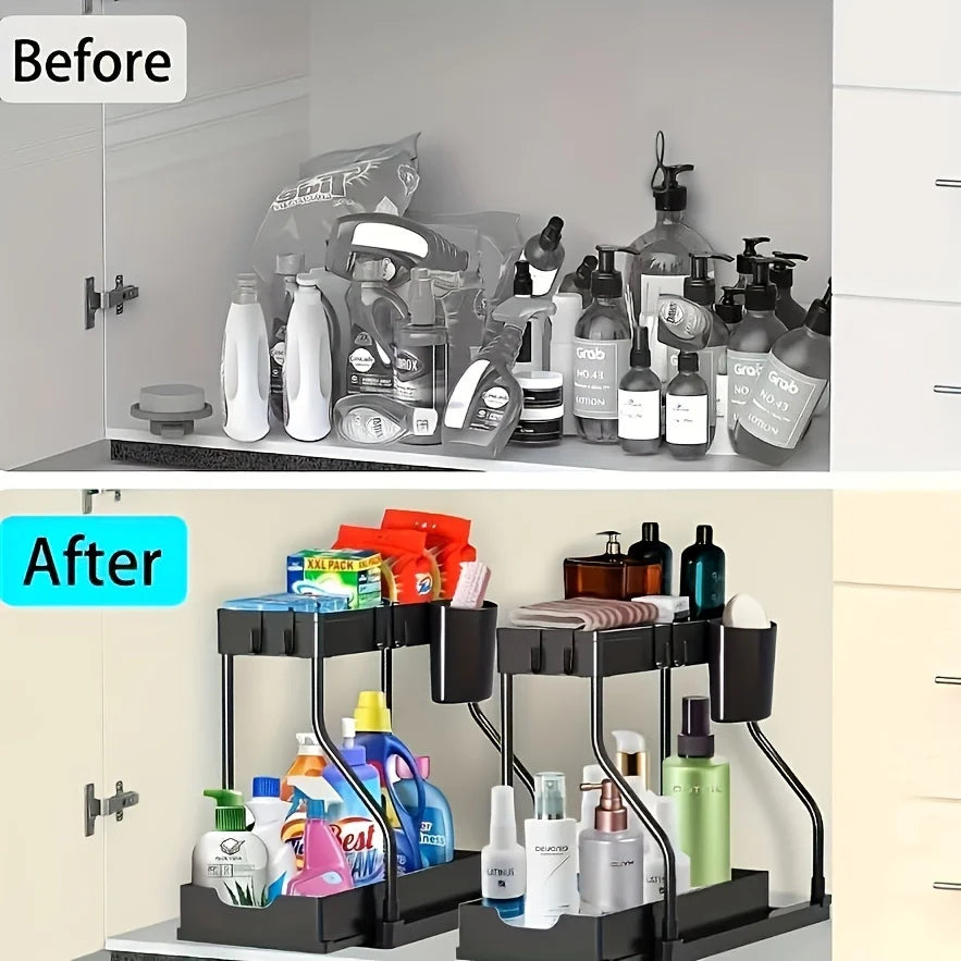 Under sink organizer